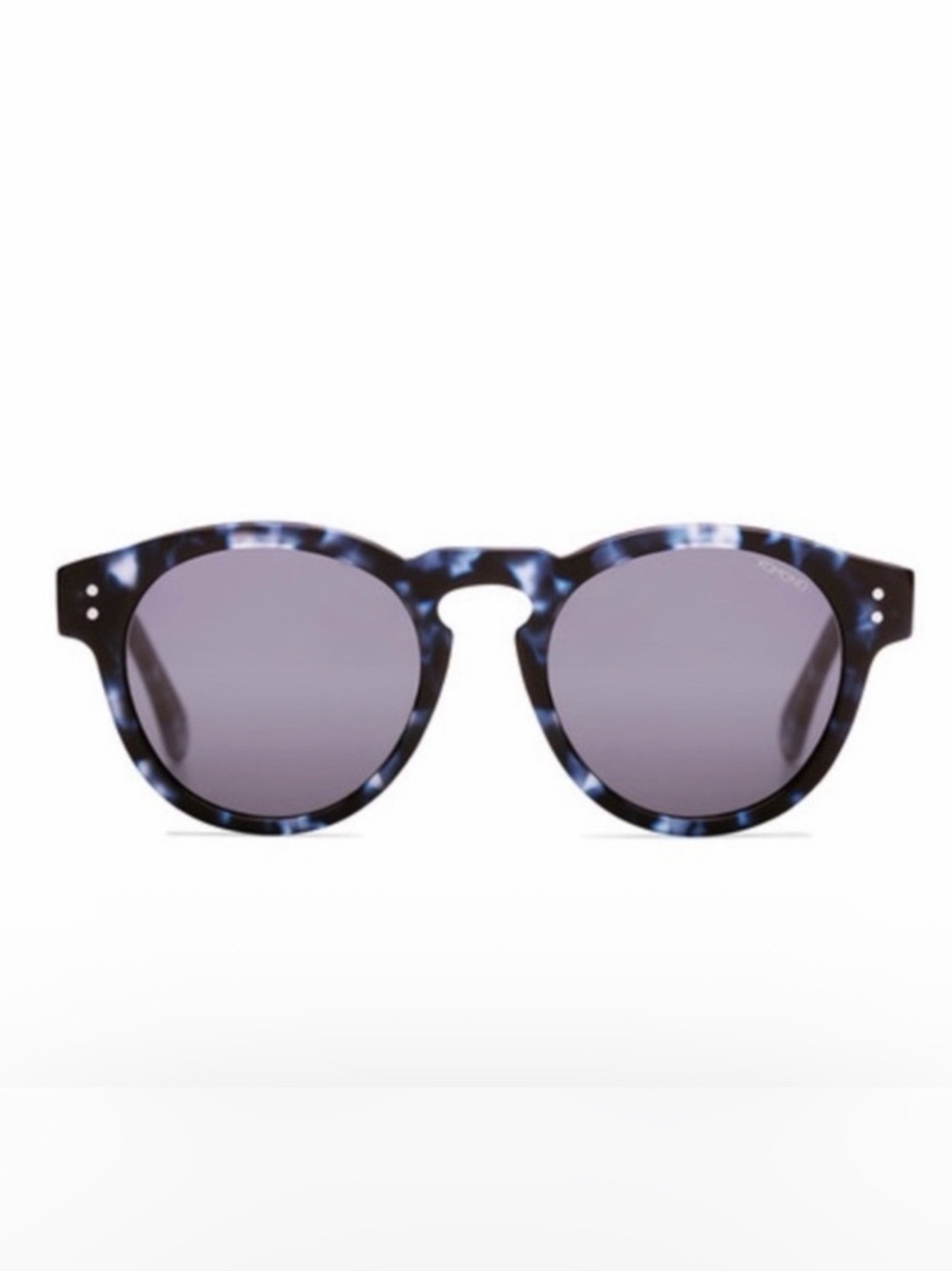 Komono Clement Indigo Demi Sunglasses NEW NWT round blue